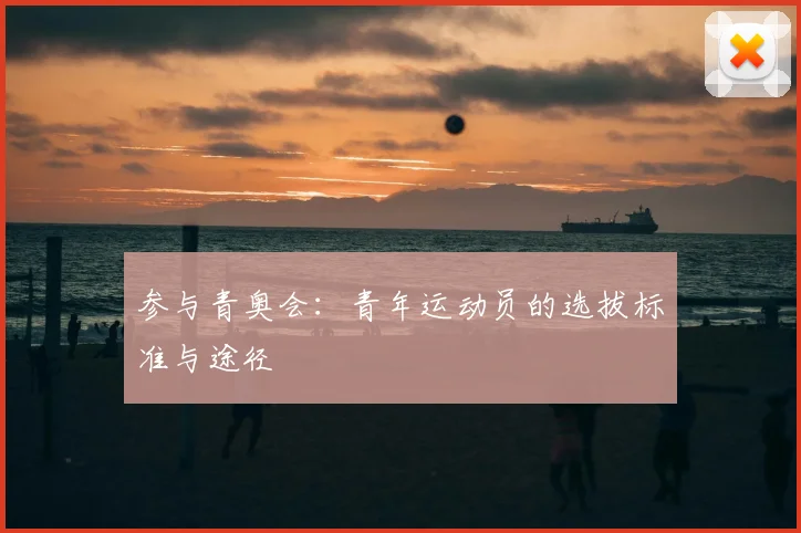 参与青奥会：青年运动员的选拔标准与途径