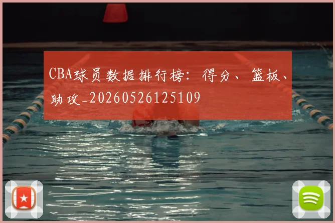 CBA球员数据排行榜：得分、篮板、助攻_20260526125109